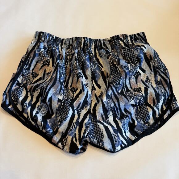 Calvin Klein Women’s Brief Lined Running Shorts Blue Black M (A0130) - Picture 6 of 7